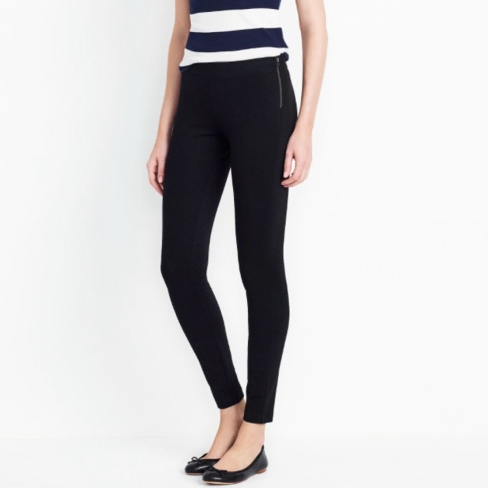 J. CREW Stretch City Fit Black Ankle Pant Size 4